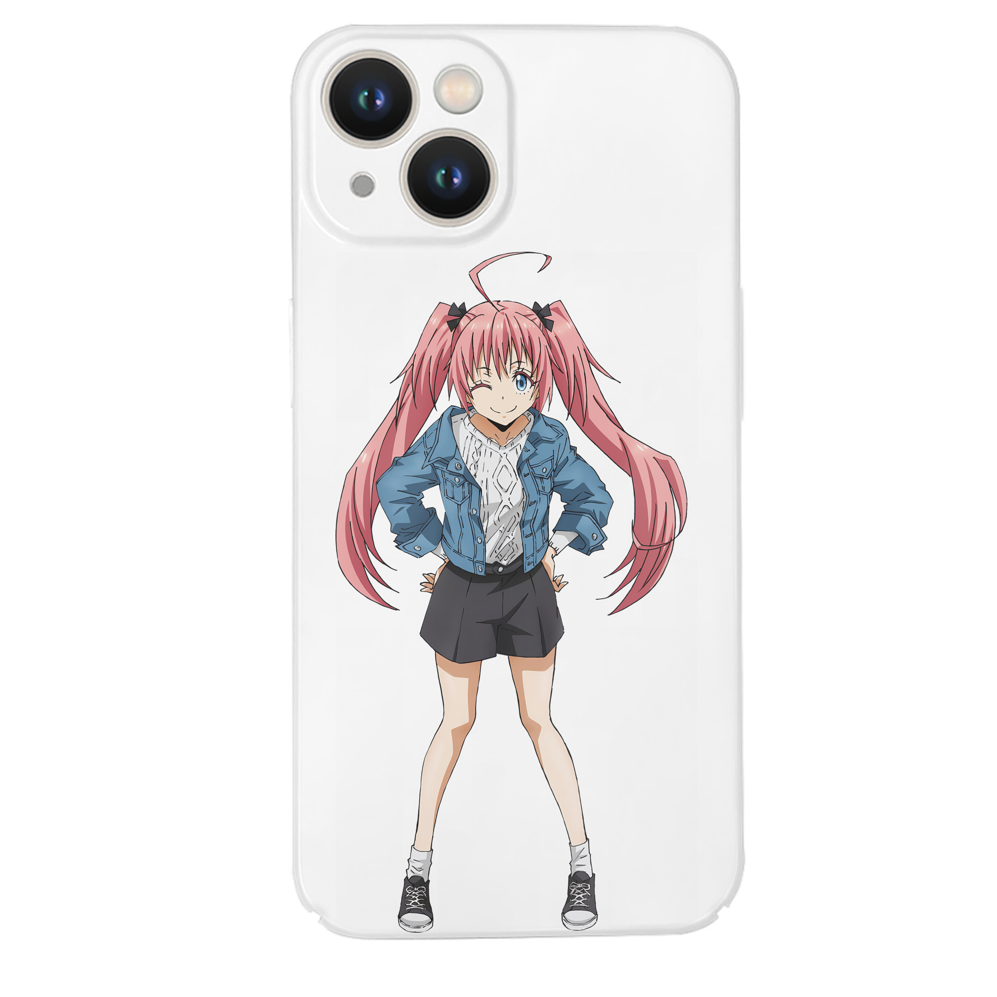 （画像用） 転スラ Regarding Reincarnated to Slime 【iPhone 14シリーズ対応】ハードケース